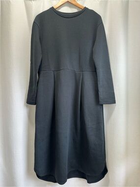 Muji | Dresses | Denim Muji Dress With Long Sleeves | Poshmark